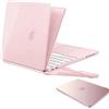 KUSINHOKA Cover per MacBook Neo 13 Pollici, [Antiurto] Rigida Custodia Protezione, [Anti-Graffio] Ultra Sottile Leggero Case Protettiva Custodia, Rosa