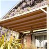 Tecplast Telo per Pergola Talpa 2x3 m - Garantia de 8 anni TECPLAST - LP640PR - Copertura Impermeabile in PVC per Pergola, Pergolato o Gazebo