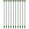 Valink Supporto per arbusti, da giardino, con stelo singolo, per piante di Amaryllis e gabbia per piante, anelli di supporto per fiori, pomodori, peonia, giglio, rosa, stelo a fiori