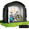 Eirolace Tenda da campeggio per 1-3 biciclette, 200x80x165 cm, impermeabile, realizzata in tessuto Oxford 420D, resistente alle intemperie, per motociclette, attrezzi da giardino, tosaerba e giocattoli