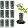 Raxfekro 9 Pezzi Dispositivi di Protezione per Alberi 20 * 34,5 cm, Protezione Retrattile per la Corteccia dell'albero, Protezione Anti-Mangiamento dell'albero Contro Insetti o Roditori