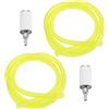 Briny River Kit Filtro Linea Carburante 4 Pezzi 530069247 545038501 Compatibile con Husqvarna 36 41 136 137 141 142