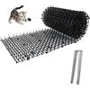 Yukiyi Dissuasore per Gatti, 200 x 28 cm Repellente per Gatti, Plastica Repellente Gatti, Dissuasori per Gatti, Anti Gatto Giardino Adatto per Prato Giardino Interno Esterno