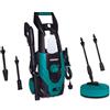 VONROC Idropulitrice ad alta pressione1400W, 110 Bar, 390 l/h, Lancia Turbo, Pulizia Auto, Bici, Terrazze