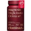 Vitaminact Magnesio Bisglicinato Donna - Vincitore Prodotto Dell'anno 2026-210 Capsule - 500 MG di Magnesio Chelato a Capsula -Fornitura 7 Mesi- Con Collagene, Acido Ialuronico e Probiotico -Vitaminact.