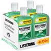 LISTERINE Total Care Denti e Gengive, Collutorio al gusto di Menta Fresca, Con Fluoro e 10 benefici in 1 per una protezione completa e gengive più sane in due settimane, Confezione da 6 x 600 ml