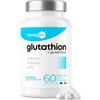 Hexagon Glutatione 300mg - Cura di 2 Mesi - Forte, Ridotto & Attivo - L-Glutatione, Purifica la Pelle - Antiossidante e Disintossicante - 60 Capsule Vegetali - Vegan - Made in France - Hexagon