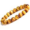 Spirituellementbien Bracciale in vera pietra con perle da 8 mm AA + fiore della vita e sacchetto regalo in omaggio. Un vero gioiello naturale, idea regalo di Natale originale Litoterapia, 16.0