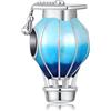 Vegaine Lanciolo Felice di Laurea Blu Charms per Braccialetti Graduation Charm Gioielli Regali per Donne