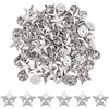 SUPERFINDINGS 40 Set Distintivo Stella di Platino Spilla Da Bavero In Lega Da 1.8cm - Spilla Stella Del Giorno Dei Veterani, Premio Militare e Labor Day