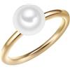 Valero Pearls Anello di perle da Donna in Argento Sterling