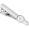 Dannyshi Men Tie Clip in 26 Lettere A-Z 5,3 cm, Placcato in Argento, in Confezione Regalo, Acciaio Inossidabile, Colore: Silver-G, cod. BA-B01N-02