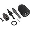 Gettimore Set di mandrini per trapano 5 in 1, capacità 2-13 mm, con adattatori SDS Plus da 1/4 e 3/8