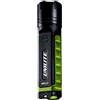 Uni-Lite Unilite WCFL12 - Torcia di ricarica wireless con uscita da 1200 lumen, resistente in nylon, alluminio e TPR - potente batteria ricaricabile agli ioni di litio da 2600 mAh, colore: nero