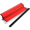Starvortex Spatola per Stucco 40CM, Spatole per Stucco con Impugnatura Ergonomica a Forma di Z e Lama in Acciaio Inox Intercambiabile da 0,38 mm, Spatola Stucco per Intonacare Rapidamente, Rosso