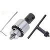 PureBowlic Mandrino per trapano JT0 per lavori di precisione su fresatrici, torni, perforatrici e macchine per la lavorazione del legno, con intervallo di tenuta delle punte da 0,3 a 4 mm (6 mm)
