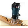 Kivivaka Base per fresatrice per legno, staffa per scanalatura in lega di alluminio 2 in 1, 65 mm, per guida compatta lavorazione del legno A