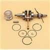 SAANICH Albero a gomiti Albero Motore Pistone Anello 39 MILLIMETRI Kit for GX35 GX 35 Motore a 4 Tempi Motore Trimmer Decespugliatore Parti 13101-Z0Z-000