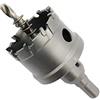 Laiwei Sega a tazza da 50 mm,punta in metallo duro,sega a tazza LAIWEI per praticare fori in acciaio inox,metallo,ghisa, rame,ecc.