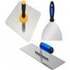 Qianly Frattazzo in Acciaio Inox Resistente Frattone in Alluminio Leggero Frattazzo Inox per Cantiere, Ristrutturazione
