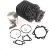 MIGHTY SCAPERS Cylinder Piston Kit 52mm Part di sostituzione per la riparazione del motore Chainsaw Compatibile con TS510 TS50 051 050