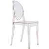 Kartell - Sedia impilabile Ghost - Trasparente - policarbonato 2,0 - Designer Philippe Starck