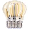 BAKAJI Set 3 Lampadine Led Smart Home Dimmerabile 60 Watt Luce Bianco Caldo, Compatibile con Amazon Alexa e Google Home con App, Controllo Vocale, Lampadina Intelligente Attacco E27