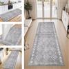 ZESEWU Tappeto passatoia cucina antiscivolo lavabile Tappeti ingresso interno casa 70X100CM Tappeto Runner Poliestere Astratto tappetocorridoio salotto per soggiorno camera da letto Entrata bagno