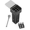NIPRO 9 Rullo Coni Pre Avvolgiti 108 mm, Lia 9 coni King Size - Macchina Roller per coni di erbe o avvolgitrice (Nero)