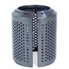 TIAJTHYD Copertura filtro esterno for asciugacapelli Dyson HD01 HD03 HD07 HD08 Filtro antipolvere Parte a rete Design di apertura(Bright Gray)