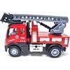 PLAYJOCS GT-8128 CAMION Pompieri Auto in metallo Giocattolo per bambini e collezionisti.