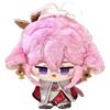 TOPLITHE Genshin Peluche, 12CM Peluche Anime Simpatico Portachiavi Con Bambola Di Pezza Impact Morbida Figura Di Carcoon for Il Regalo Dei Fan(Yae Miko)
