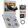 GiipGoop Anbernic RG34XXSP Console di gioco portatile retrò RG34XX SP Console di gioco retrò con 64G precaricato 5000+ giochi, 3300 mAh Battey, supporto portatile Pocket Arcade 30+ simulatori 5G WiFi Bluetooth