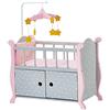 Olivia's Little World Culla armadietto Arredamento Legno per Bambole 45 cm Olivia's World TD-0206AG