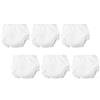 Healifty 6 pezzi di biancheria intima per bambole in miniatura, adatto per bambole da 10 pollici, mutande per bambole regolabili, biancheria intima flessibile per bambole, accessori elastici per bambole