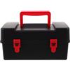 Gogogmee Custodia Porta Trottole da Combattimento con Manico Scatola Organizer in Plastica Nera con Separatore Interno Portatile e Resistente per Viaggio e Conservazione Trottole