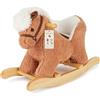 Bieco - Sedia a dondolo con peluche