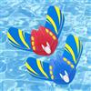 Giggleye Giocattolo subacqueo per bambini, giocattolo subacqueo per bambini, giocattolo per piscina, giocattolo acquatico (2 pezzi rosso e blu)