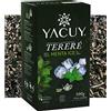 Yerbox Yacuy Yerba Mate Tè Menta Ghiacciata 0.5 kg + Campione Regalo (40g): Ricco di antiossidanti e vitamine, accelera il metabolismo, senza zucchero | Brasile