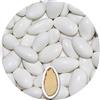 EinsSein Confetti di Mandorla Matrimonio Gracile bianco lucido 500g | 150 pezzzo Confettata per Comunione Cresima Nascita e Laurea | Decorazioni Bomboniere per Bimba Cuoricini