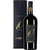 Generico Magnum 10 Vendemmie Montepulciano d'Abruzzo Limited Edition Tenuta Ulisse, Magnum 1500 ml, 14,5% Vol, Rosso Rubino