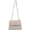 Valentino Relax, Borsa a Tracolla Donna, Beige, Taglia Unica