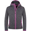 Trollkids Bambini Jondalen XT giacca, graphite-fresh berry, 140
