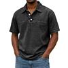 Generico Polo Uomo Basic Manica Corta Tennis Golf T-Shirt Maglietta Poloshirt Camicia,Polo Uomo Manica Corta be Board 4XL