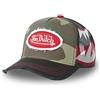 Von Dutch Cappello Uomo e Donna, Trucker War Bird, Rosso War | Unisex, Adulto 55,5-60cm, Chiusura Snapback, Fascia antisudore, Rete rigida, Visiera curva, Streetwear