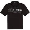 Lavecchia Polo da uomo taglie forti LV-2030, Nero , 7XL