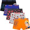 Get Trend Naruto Shippuden Boxer Bambino 7-15 Anni, 5 Pacco Morbido, Elasticizzato e Traspirante Mutande Bambini, Anime Regalo Ragazzo (9-10 Anni, Multi Naruto)