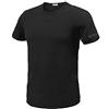 Sergio Tacchini, Set da 6 Tshirt in Cotone Pettinato Modello paricollo. Nero Taglia 6
