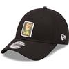 New Era 9Forty Strapback Cap - LOUVRE Patch Spring Series, Nero , Taglia unica