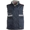 CHEMAGLIETTE! Giacca Uomo Gilet Imbottito Riflettente Giubbetto Smanicato Payper Flight, Colore: Blu Navy, Taglia: XXL